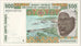 Biljet, West Afrikaanse Staten, 500 Francs, 1992, NIEUW