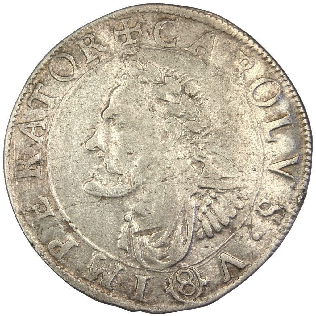 Coin, France, Teston, 1624, Besançon, EF(40-45), Silver