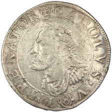 Coin, France, Teston, 1624, Besançon, EF(40-45), Silver