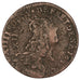 FRANCE, Liard, 1656, Vimy, VF(20-25), Copper, C2G #166, 3.54