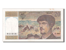 Geldschein, Frankreich, 20 Francs, 20 F 1980-1997 ''Debussy'', 1980, VZ