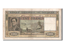 Banknote, Belgium, 100 Francs, 1946, 1946-02-05, EF(40-45)
