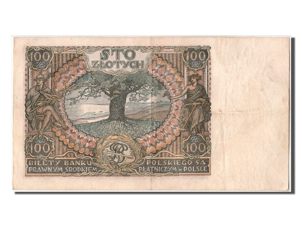 Polonia, 100 Zlotych, 1934, 1934-11-09, BB+