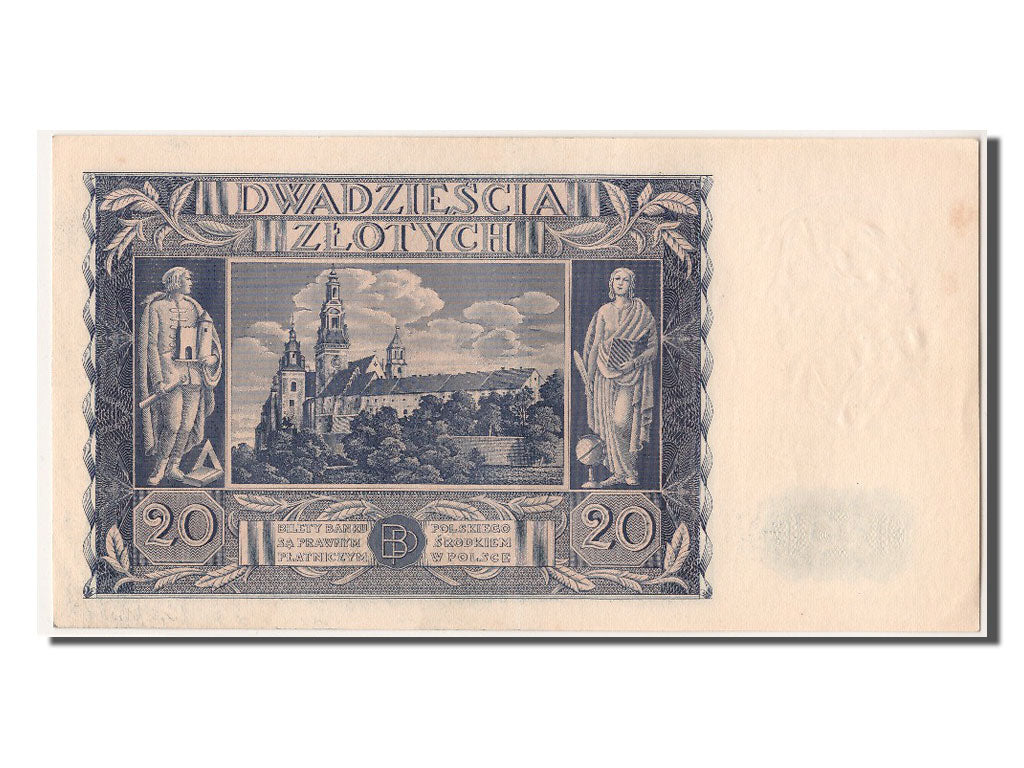 Poland, 20 Zlotych, 1936, KM #77, 1936-11-11, UNC(63), AP5972245