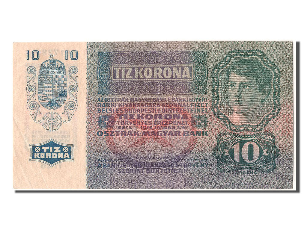 Austria, 10 Kronen, 1915, 1915-01-02, SPL-