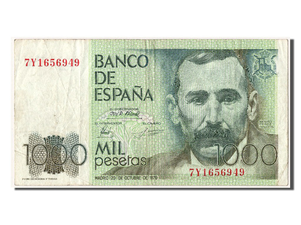 Banknote, Spain, 1000 Pesetas, 1979, 1979-10-23, EF(40-45)
