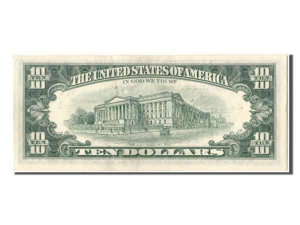 United States, Ten Dollars, 1977, KM #2235, UNC(63), B 65848736 A