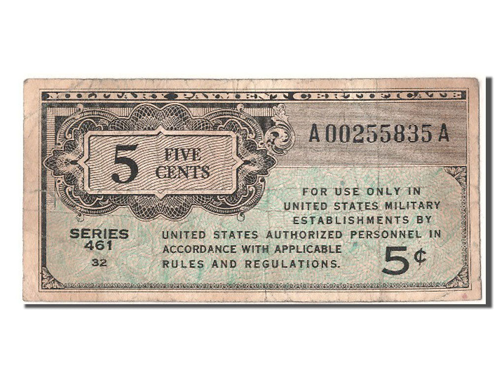 United States, 5 Cents, KM #M1a, VF(20-25), A 00255835 A