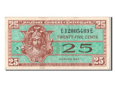 Billet, États-Unis, 25 Cents, TTB+