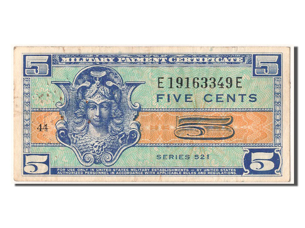 United States, 5 Cents, KM #M29a, VF(20-25), E 19163349 E