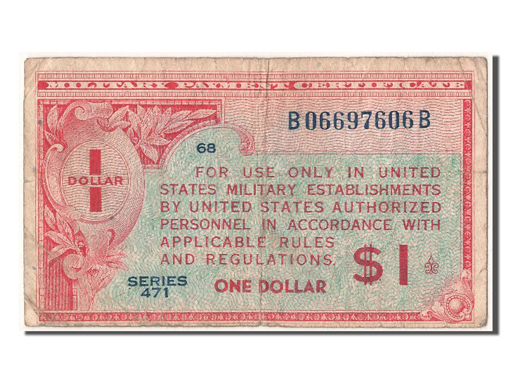 United States, 1 Dollar, KM #M12a, VF(20-25), B 06697606 B