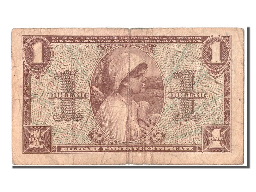 United States, 1 Dollar, KM #M33a, VF(20-25), E 06192818 E