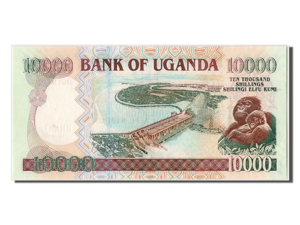 Uganda, 10,000 Shillings, 2007, KM #48, 2007-11-25, UNC(65-70), UG1975253