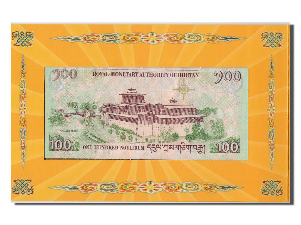Billete, 100 Ngultrum, 2011, Bután, 2011-08-01, UNC