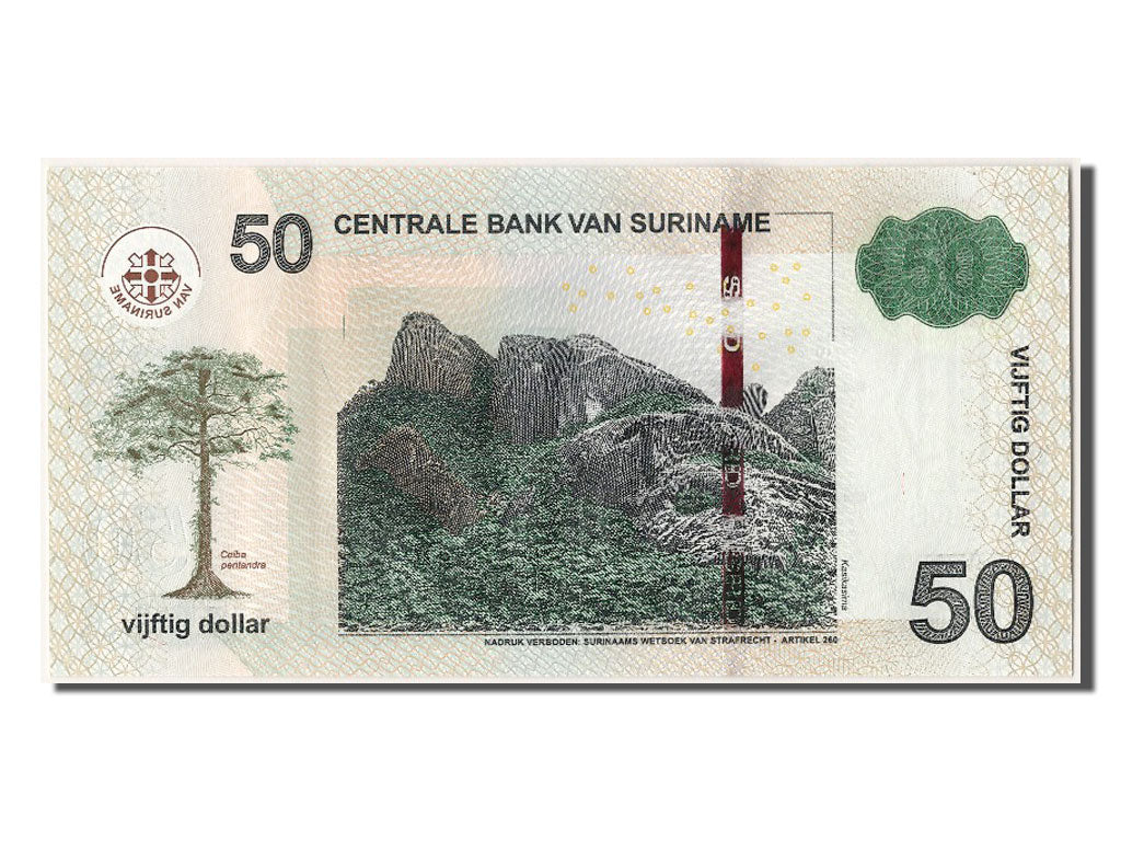 Surinam, 50 Dollars, 2010, 2010-09-01, UNC(63), GP6372485
