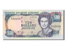 Bermuda, 10 Dollars, 1999, KM #42d, 1999-05-31, UNC(65-70), B/3 000630