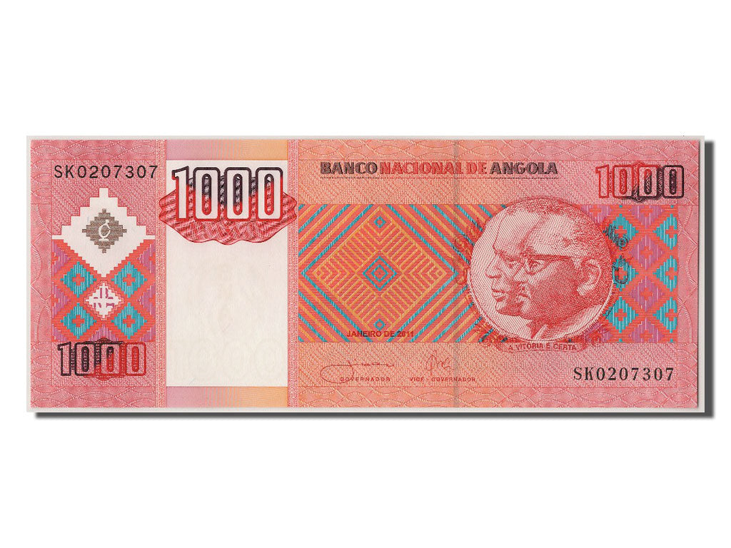 Banknote, Angola, 1000 Kwanzas, 2011, 2011-01-01, UNC(65-70)