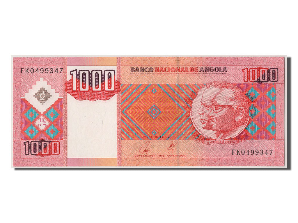 Banknote, Angola, 1000 Kwanzas, 2003, 2003-11-01, UNC(65-70)