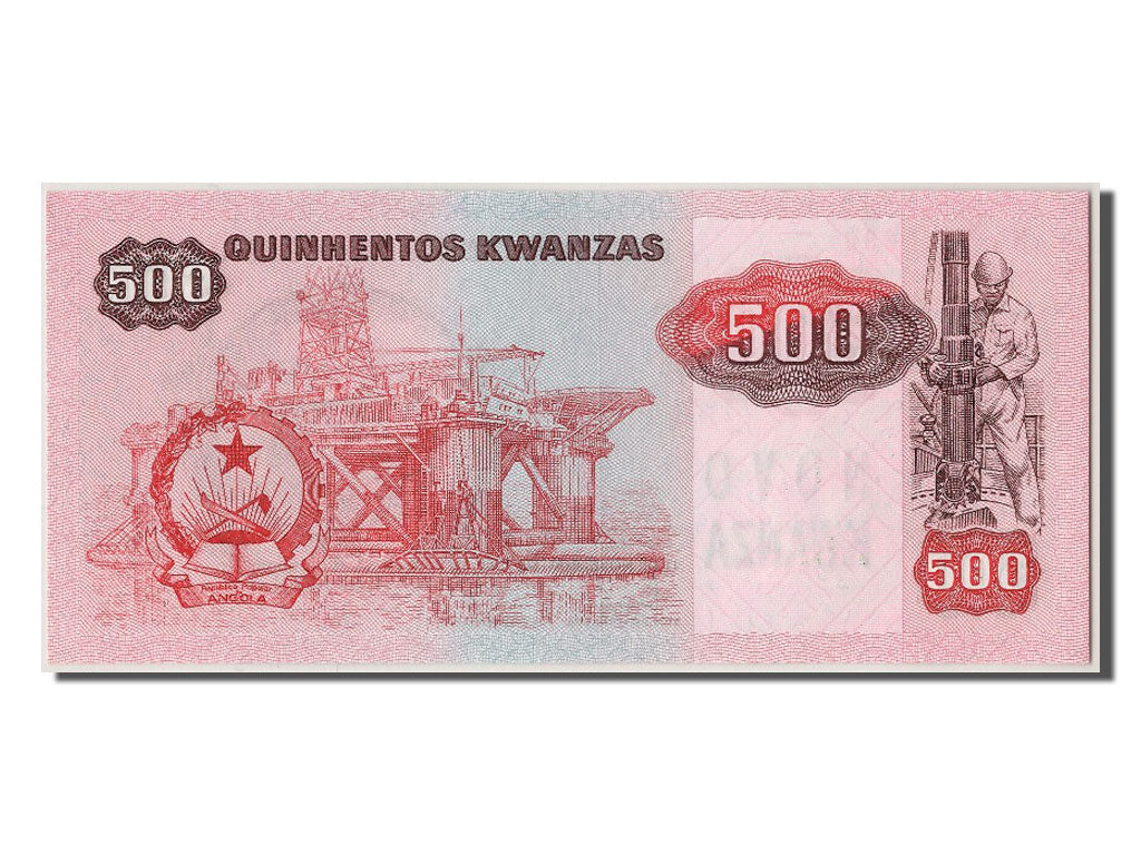 Billete, 500 Novo Kwanza on 500 Kwanzas, 1987, Angola, 1987-11-11, UNC