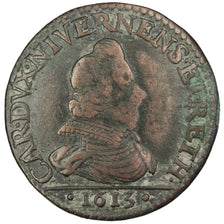 Francia, Liard, 1613, Charleville, MB+, Rame, C2G:286