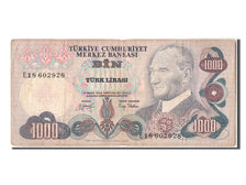 Biljet, Turkije, 1000 Lira, TB