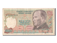 Turquie, 5000 Lira type Atatürk