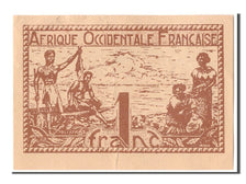 French West Africa, 1 Franc, KM #34b, UNC(63)