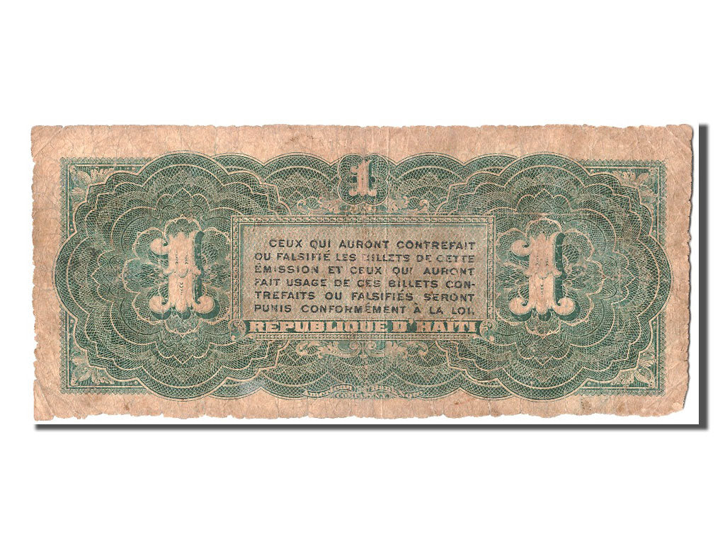 Haiti, 1 Gourde, 1904, 1904-02-27, F(12-15), 101751
