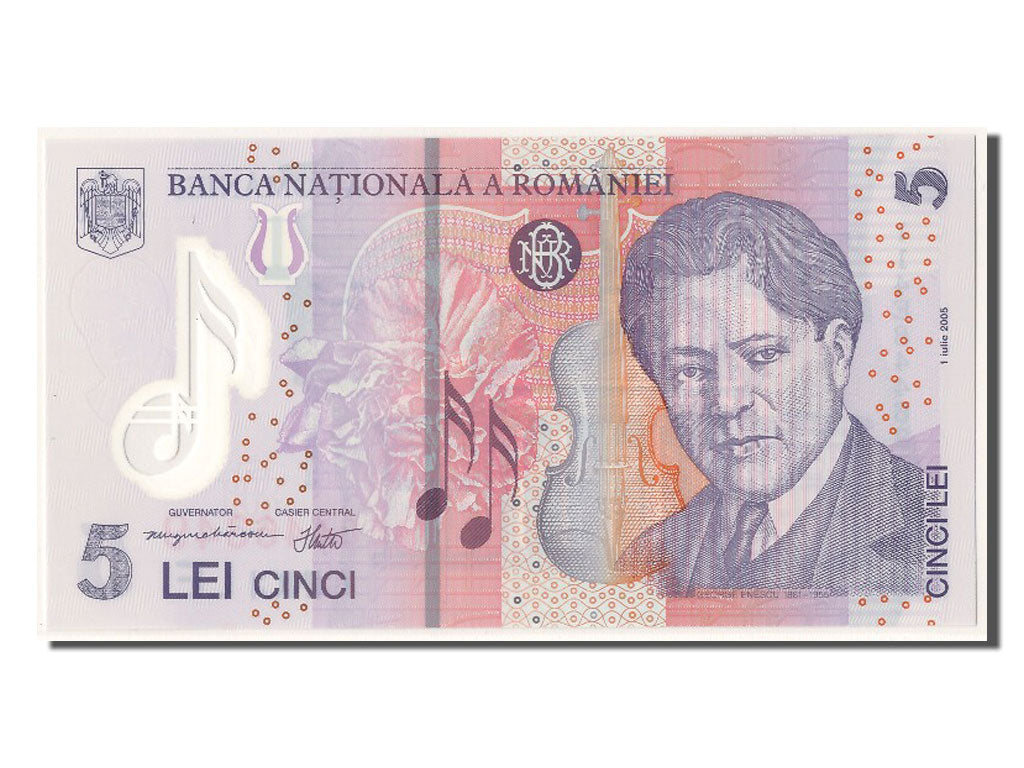 Romania, 1 Leu, 2005, KM #117a, 2005-07-01, UNC(65-70), 137I4950604