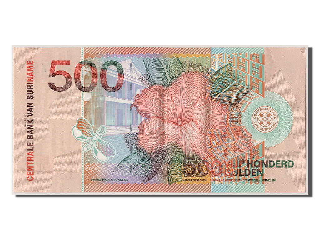 Surinam, 500 Gulden, 2000, 2000-01-01, UNC(65-70), AL664348