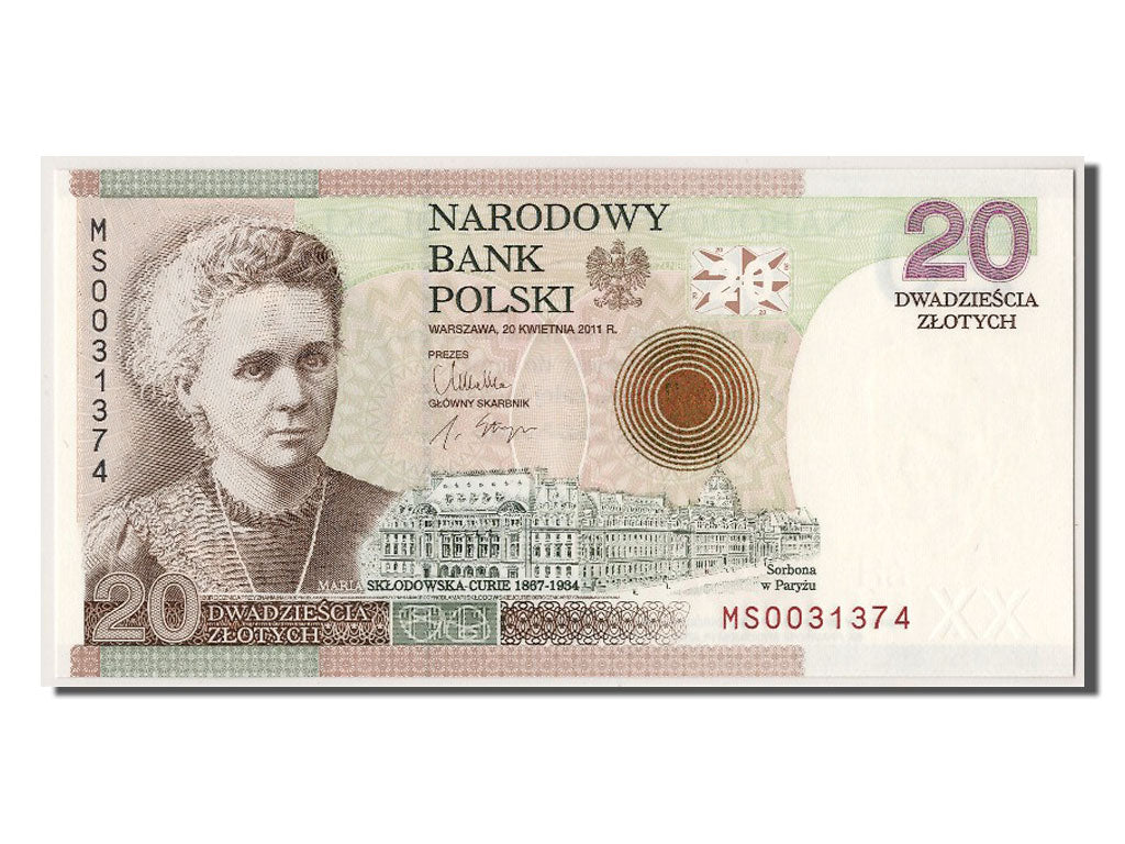 Poland, 20 Zlotych, 2011, 2011-04-20, UNC(65-70), MS0031374