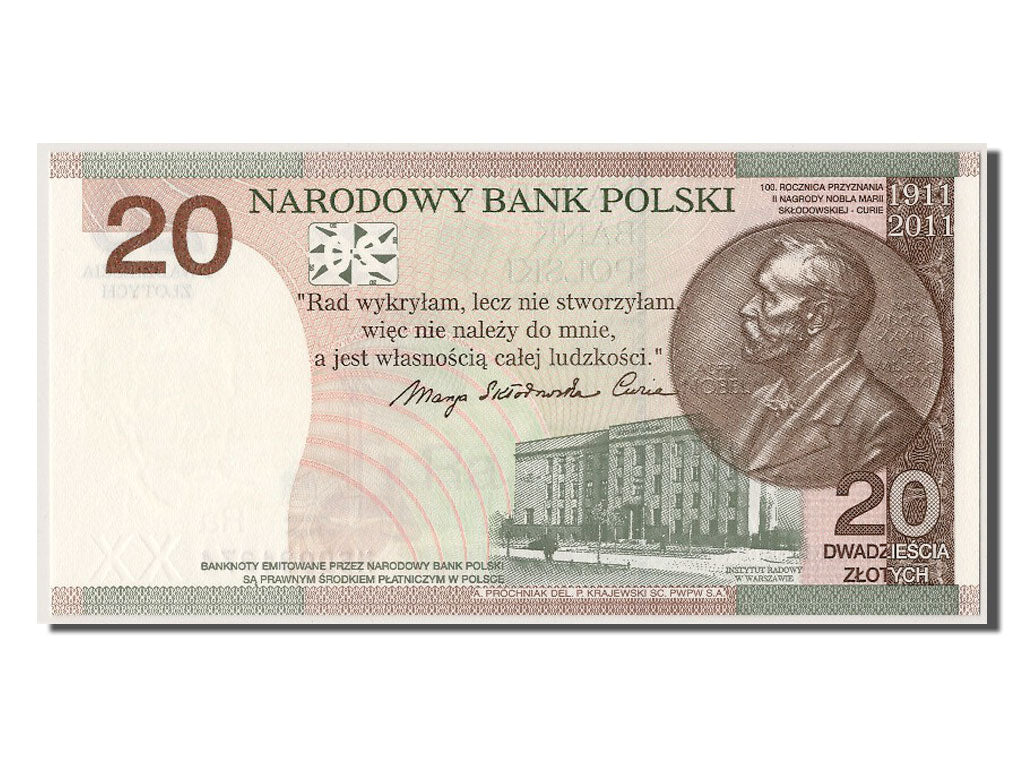 Poland, 20 Zlotych, 2011, 2011-04-20, UNC(65-70), MS0031374