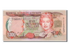 Bermudes, 100 Dollars type Elizabeth II