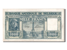 Banknote, Belgium, 1000 Francs, 1944, 1944-10-28, VF(20-25)