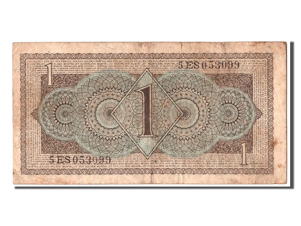 Banknote, Netherlands, 1 Gulden, 1949, 1949-08-08, VF(20-25)