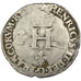 Henri II, Double sol parisis ou Gros de nesle, contremarqué