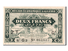 Biljet, Algerije, 2 Francs, SPL