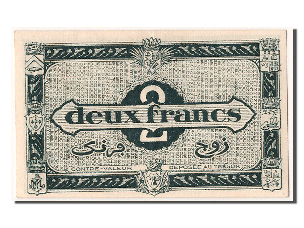 Banknote, Algeria, 2 Francs, UNC(63)