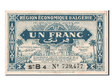 Algeria, 1 Franc, UNC(63), B4 729477