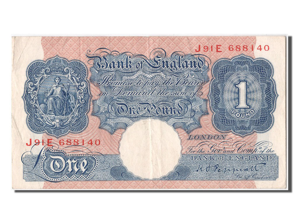 Banknote, Great Britain, 1 Pound, EF(40-45)