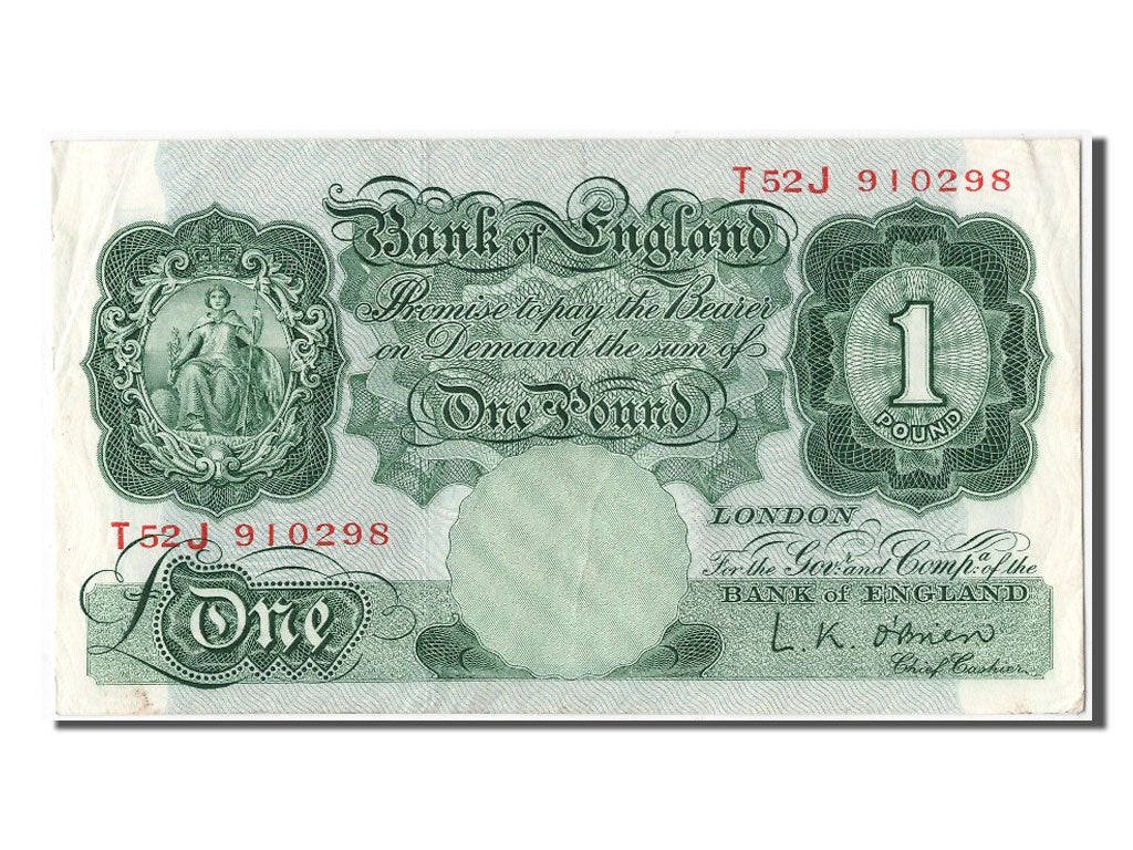 Geldschein, Großbritannien, 1 Pound, SS+