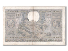 Banknote, Belgium, 100 Francs-20 Belgas, 1939, 1939-08-11, EF(40-45)