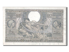 Banknote, Belgium, 100 Francs-20 Belgas, 1943, 1943-07-14, AU(55-58)