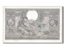 Geldschein, Belgien, 100 Francs-20 Belgas, 1943, 1943-07-14, VZ