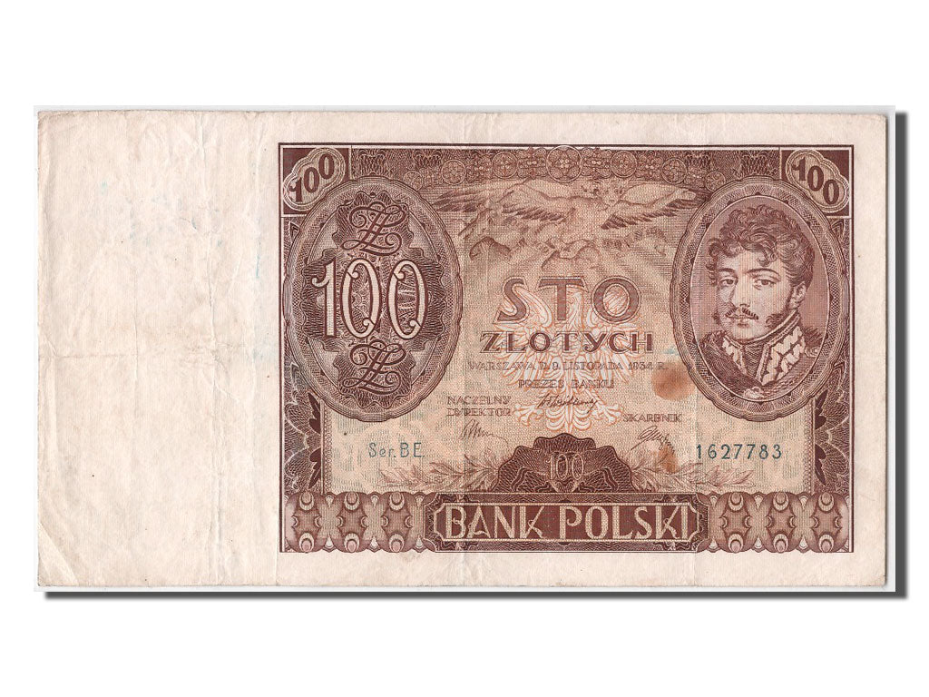 Poland, 100 Zlotych, 1932, 1932-06-02, EF(40-45), BE. 1627783