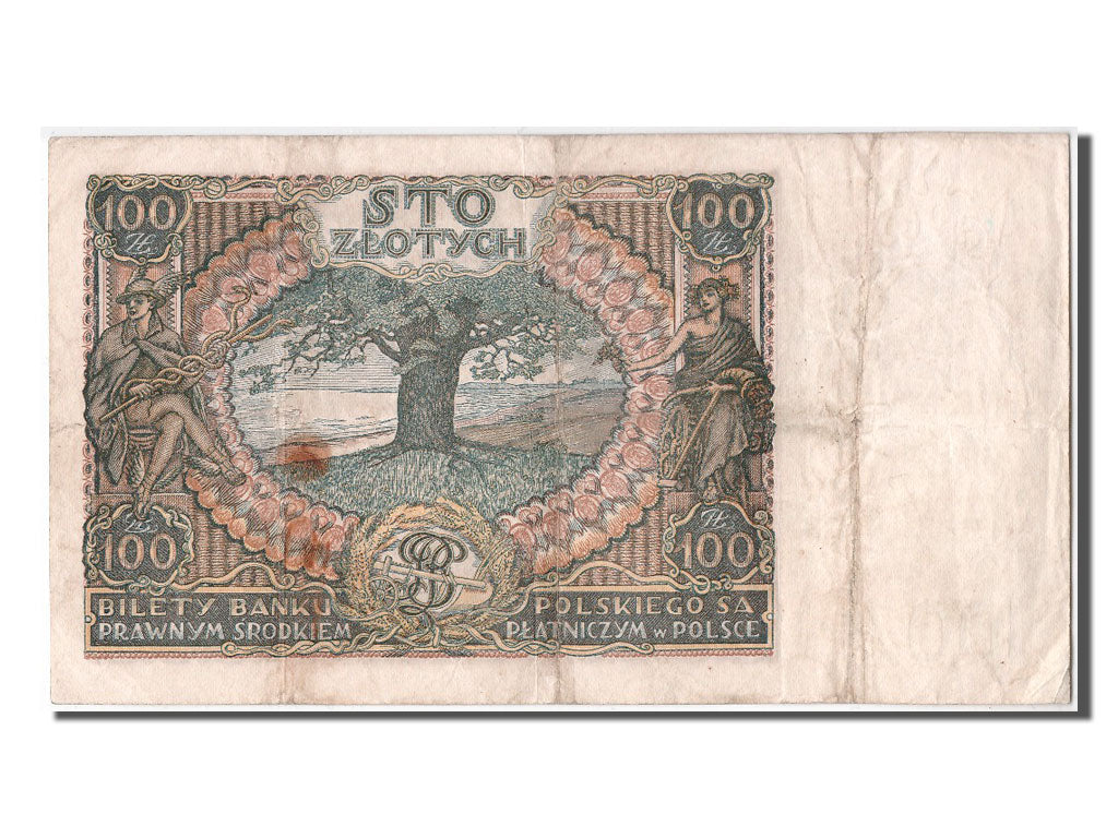 Poland, 100 Zlotych, 1932, 1932-06-02, EF(40-45), BE. 1627783