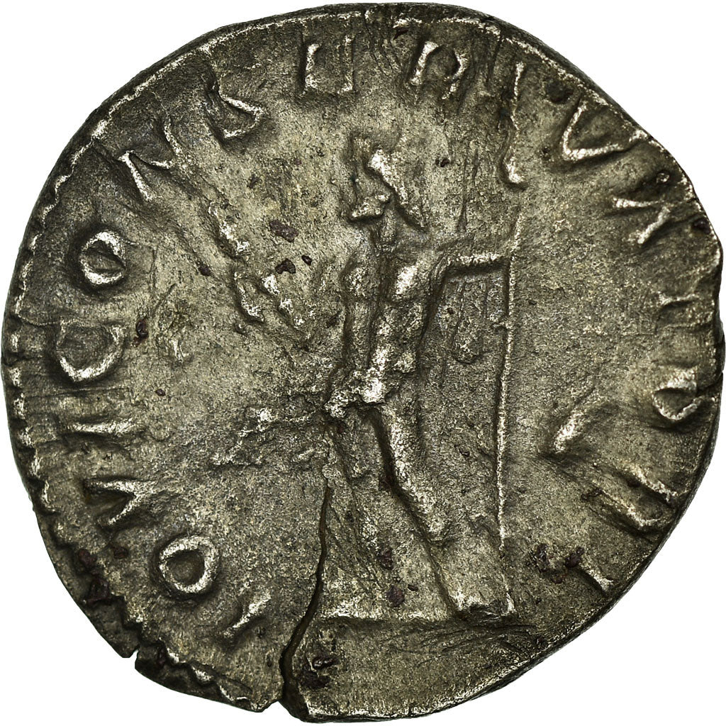 Moneta, Macrinus, Denarius, Roma, BB+, Argento, Cohen:33