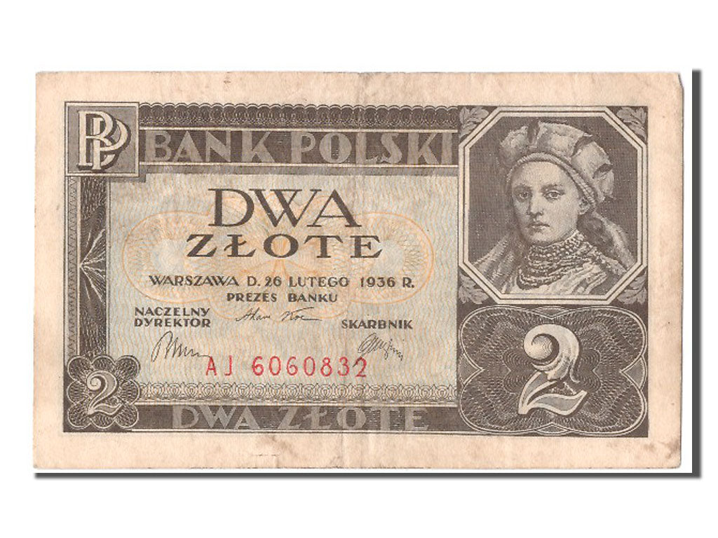 Polonia, 20 Zlotych, 1936, 1936-02-26, BB
