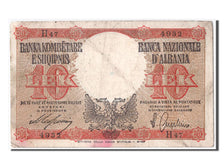 Banconote, Albania, 10 Lek, MB+