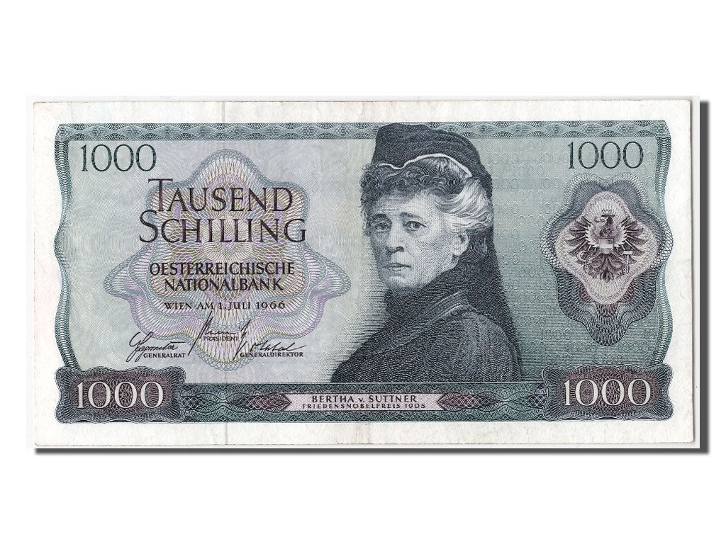 Billete, 1000 Schilling, 1966, Austria, 1966-07-01, MBC+